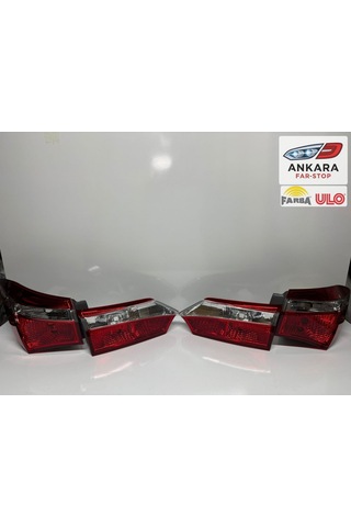 Toyota Corolla 2013 - 2015 Stop Lambası Sağ - Sol İç Ve Dış Takım  Farba - Ulo - 4 Stop -