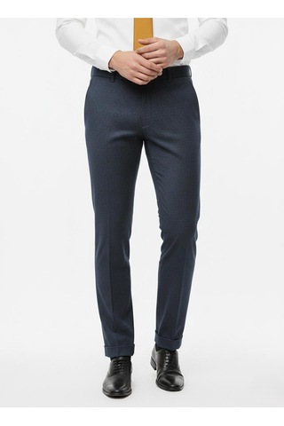 Presto Erkek Slimfit Armürlü Pantolon Koyu Lacivert 3193-200 Lacivert