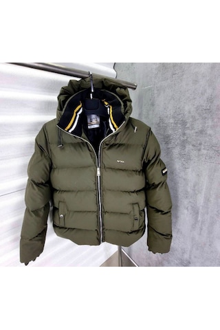 Hugo Boss Erkek Kışlık Mont Yeşil