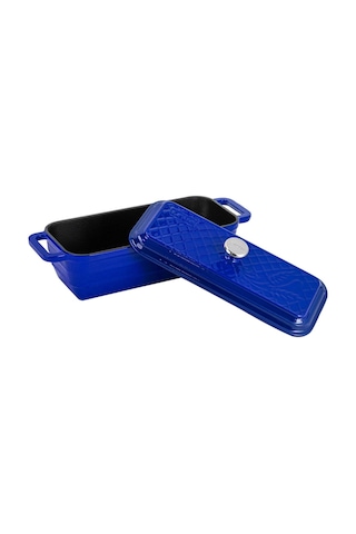 Lava Döküm Ekmek Tenceresi / Terrine Serisi. Ölçü 11x31cm. 001