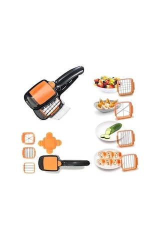Nicer Dicer Quick 5 İn 1 Pratik Hazneli Sebze Meyve Doğrayıcı