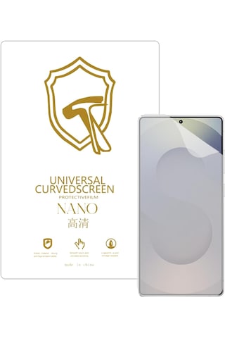 Samsung Galaxy S25 Ultra Uyumlu Nano Ön Ekran Koruma Filmi Ekm101
