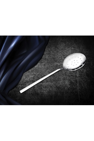 Nehir Milano, Jelatinli Servis Kevgiri Paslanmaz Çelik 28 Cm