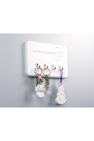 Woodcraft Mini Anahtar Askısı, Askılık, Anahtarlık (515857809) Beyaz
