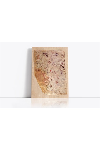Piri Reis Haritası 1513 Kanvas Tablo-173882
