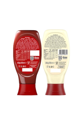 İkili Set Ketçap 430 G + Mayonez 380 G X 1 Adet