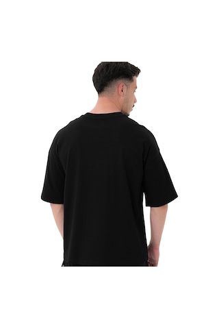 Musclecloth Icon Heavyweight Oversize T-shirt Siyah Siyah