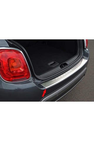 Fiat 500X Krom Arka Tampon Eşiği 2015 Üzeri
