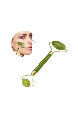 Doğal Jade Stone Yüz Masaj Seti Cilt Bakım Ve Rahatlatıcı Bakım