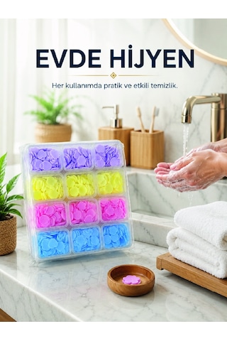 24 Adet Tek Kullanımlık Yaprak Sabun 285 ML