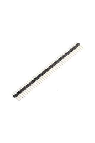5 Adet 1x40 Pin Erkek Header Tek Sıra 2.54mm 180 Derece Kırılabilir Bölünebilir Konnektör Soket