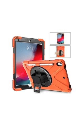 Apple iPad Uyumlu, Pro 10.5 Air10.5 2019 Kalem Yerli Standlı Zırh Kılıf Shockproof Case- 5775