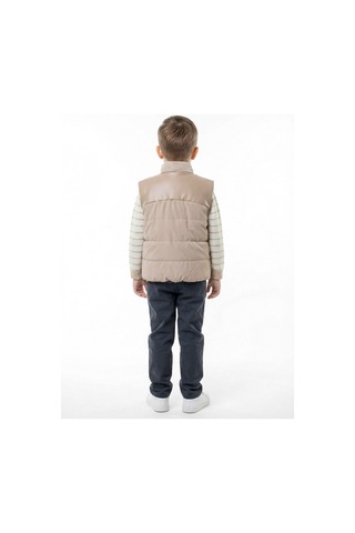 Xo Kids Erkek Çocuk 3lu Alt Üst Takım 1-5 Yaş 6229 Ekru - Bej