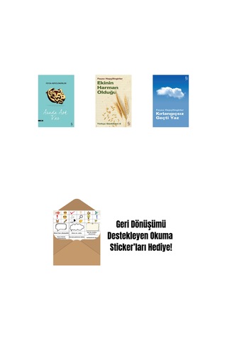 Arada Aşk Var + Ekinin Harman Olduğu + Kırlangıçsız Geçti Yaz + Okuma Sticker'ları