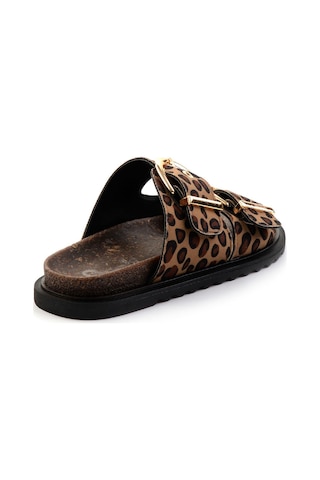 Bambi Leopar Kadın Terlik K04688002872 Leopar