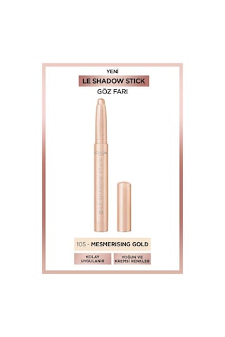 L'Oréal Paris Le Shadow Stick Göz Farı 105 Mesmerizing Gold