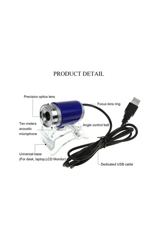 Sones A860 Hd Mikrofonlu Bilgisayar Usb Web Kamerası