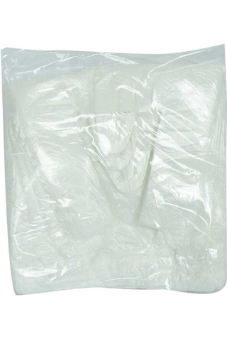 Ekonomik Küçük Boy Atlet Hışır Poşet 38x22 Cm İnce Beyaz 250 Adet 1 Paket