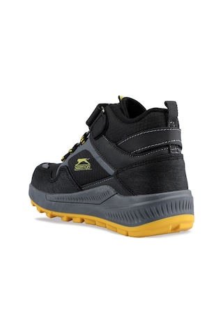 Slazenger KENZIE Çocuk Cırt Cırtlı Siyah - Sarı Bot