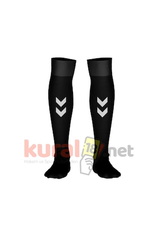 Hummel Hummle Tff Hakem Maç Çorabı Siyah Siyah