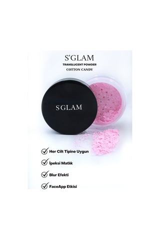 Pudra Seti Ve Pudra Süngeri Bej-pink Diğer