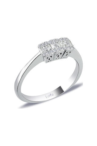 Lova Baget Pırlanta Tria Yüzük - 1020411