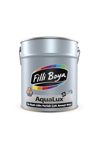 Aqualüx Su Bazlı Ahşap, Metal, Seramik, Fayans, Beton Çok Amaçlı Boya 0.75 L