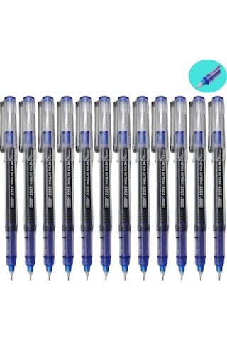 Cassa 2023 İğne Uçlu Roller Kalem 0.5 Mavi 12 Adet