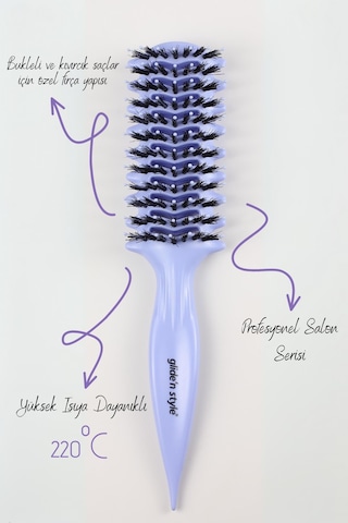 Glıde N Style Kıvırcık Saç Bukle Fırçası