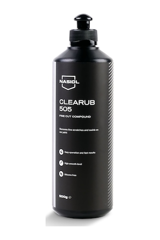 Nasiol Clearub 505 Hafif Çizik Giderici Polisaj Pastası Pasta Cila 1kg Silikonsuz Boya Parlatıcı