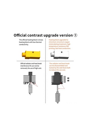 Fortunelane Bambu Lab X1/p1p 3d Yazıcı İçin Geliştirilmiş Sert Çelik Ekstruder Seti - 300 C Isı Dayanımı, Silikon Kılıf Ve 2 Nozz
