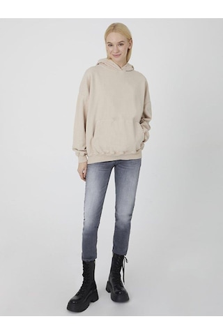 Ltb Batele Kadın Sweatshirt Krem