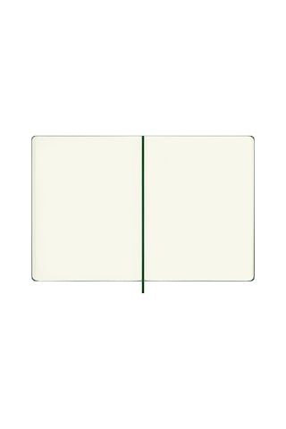 Moleskine Classic Sert Kapak Çizgisiz Defter 19x25 Myrtle Green Yeşil