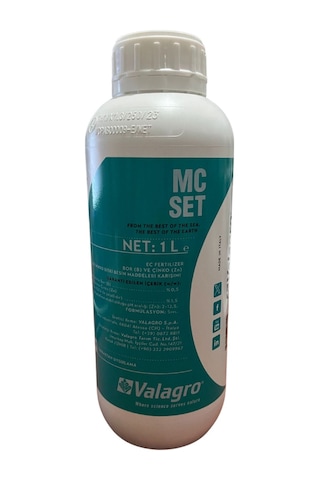 Mc Set 1 Lt Bor Ve Çinko Karışımı Sıvı Gübre 1 Lt