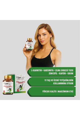 Lipox-7 Food Supplemet 30 Kapsül Aromasız