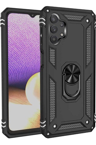Samsung Uyumlu Galaxy A13 4g Kılıf Zore Vega Kapak Siyah