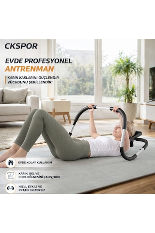 Mekik Aleti Karın Kası Sixpack & Adonis Evde Spor Egzersiz Aleti