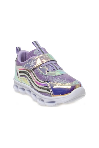 Buckhead 4246 Trioshiny Hologram Işıklı Kız Çocuk Spor Ayakkabı Lila