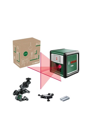 Home & Garden Quigo Çizgi Lazer +mm2 Kolay Ve Çok Yönlükkonumlandırma, +/- 4 Otomatik Hizalama Aralığı, Çal