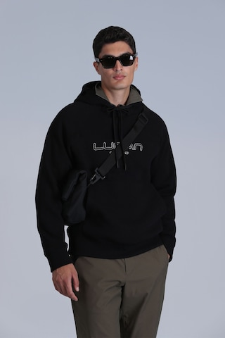 Lufian Erkek Brave Sweatshirt 112030152 Siyah Siyah