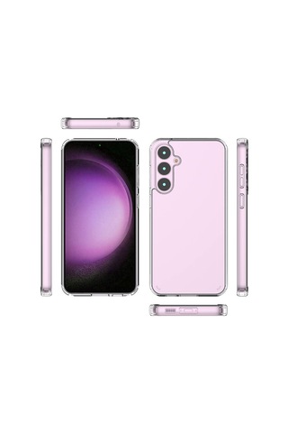 Samsung Galaxy Uyumlu S23 Fe Kılıf Zore Korumalı Kalın Coss Kapak