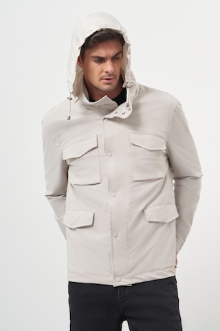 Morven Erkek Taş Poliamit Çıtçıtlı Kapitone Mont 25ks024002870 Taş Taş