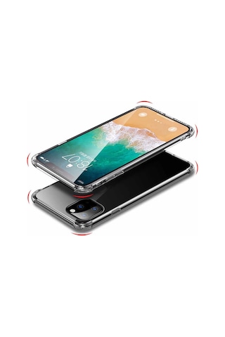 Apple Uyumlu iPhone 11 Pro Max Kılıf Zore Nitro Anti Shock Silikon