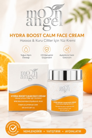 Hydra Boost Krem Kuru Ciltler İçin Yoğun Nemlendirici Yüz Bakım Kremi Niacinamide + Hyaluronic 100 Ml