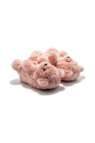 Teddy Kadın Hayvanlı Panduf Gül Kurusu 36/41 PEMBE