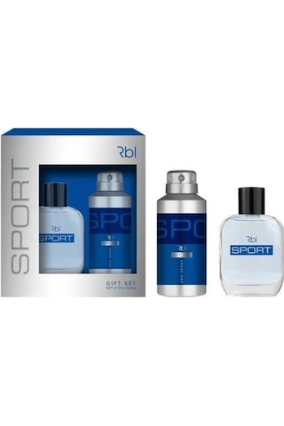 Rebul Sport Erkek Parfüm EDT 50 ML + Sport Erkek Sprey Deodorant 150 ML