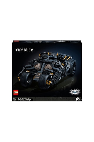 Dc Batman Batmobile Tumbler 76240 - Yetişkinler İçin Koleksiyonluk Ve Sergilenebilir Model Yapım Seti 2049 Parça