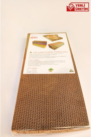Sdf Kereste Kedi Tırmalama Karton Düz 23 x 47 x 4 CM