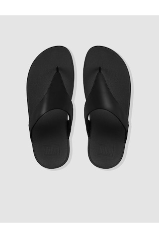 Fitflop Lulu I88 Hakiki Deri Siyah Kadın Parmak Arası Terlik Siyah