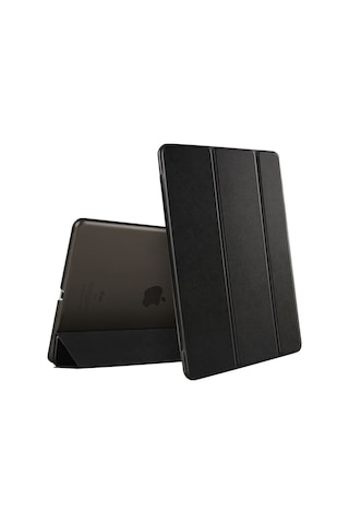 Apple Uyumlu iPad 7.Nesil 10.2 Inç 2019 Kılıf Smart 1-1 Arkası Şeffaf